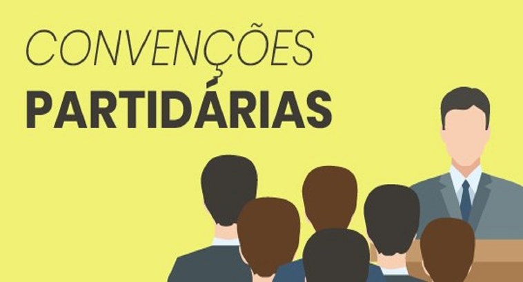 Convenções partidárias podem ocorrer de forma presencial, virtual ou híbrida até 5 de agosto