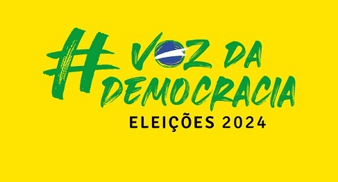 logo eleições 2024 amarelo Estado tem cerca de 34 milhões de eleitoras e eleitores, 9,32 milhões (27,4%) votam na capital; ...