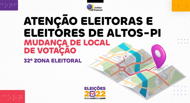 Mudança de local de votação - 32 Zona Eleitoral do Piauí ...