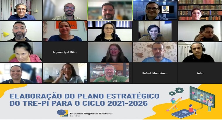 Novo Workshop elabora Iniciativas Estratégicas TRE-PI 2021-2026