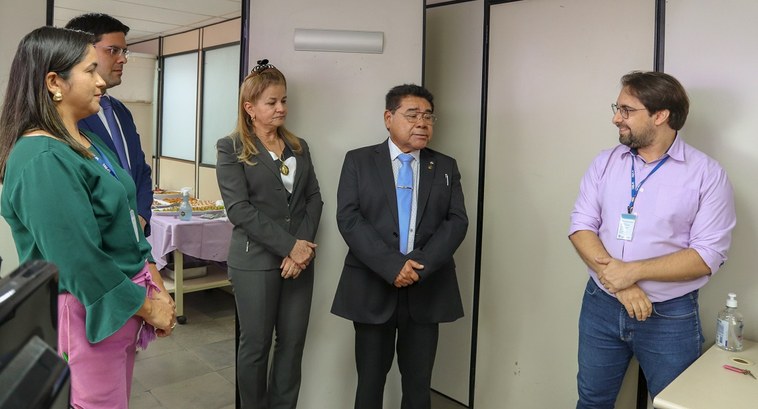 Núcleo de Assistência Processual ao 1º Grau inaugura melhorias nas instalações ...