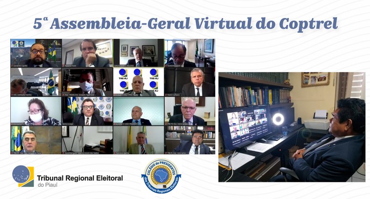 Presidente TRE-PI no evento do Coptrel - 17.11.2021