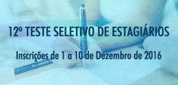 Imagem para divulgação em notícia para o teste seletivo de estagiários 