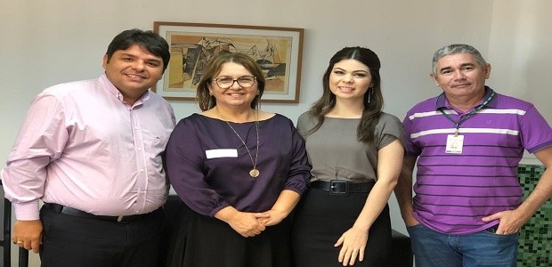 TRE-PI participam de reunião com Coordenadora da Escola do Legislativo Professor Wilson Brandão