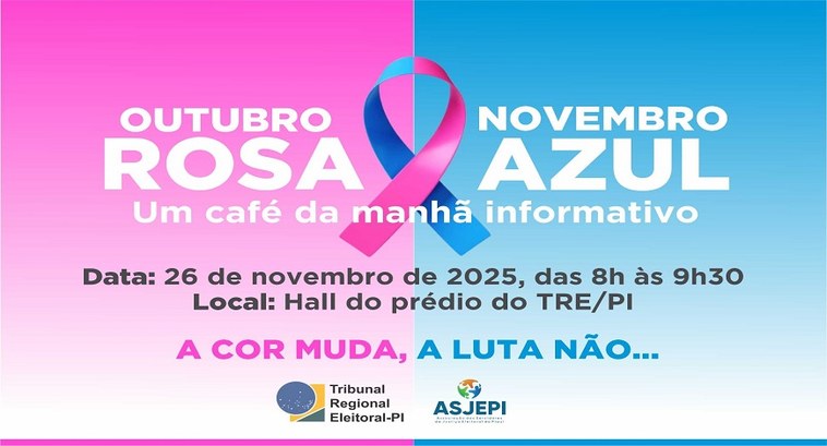 TRE-PI promove Café da Manhã Informativo em apoio às campanhas Outubro Rosa e Novembro Azul ...