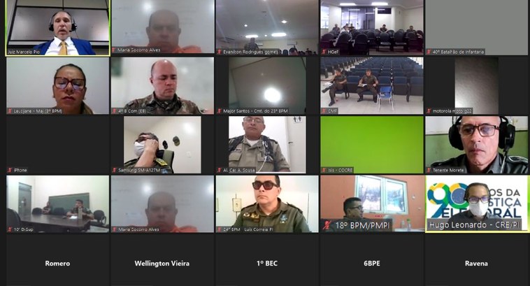 TRE-PI realiza Treinamento de Segurança para as Eleições Gerais 2022 ...